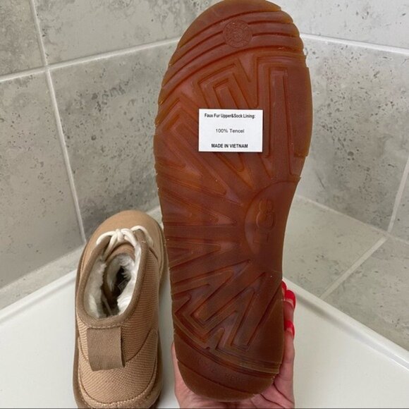 UGG WOMEN'S NEUMEL NATURAL Boot Size 11 - Picture 14 of 15